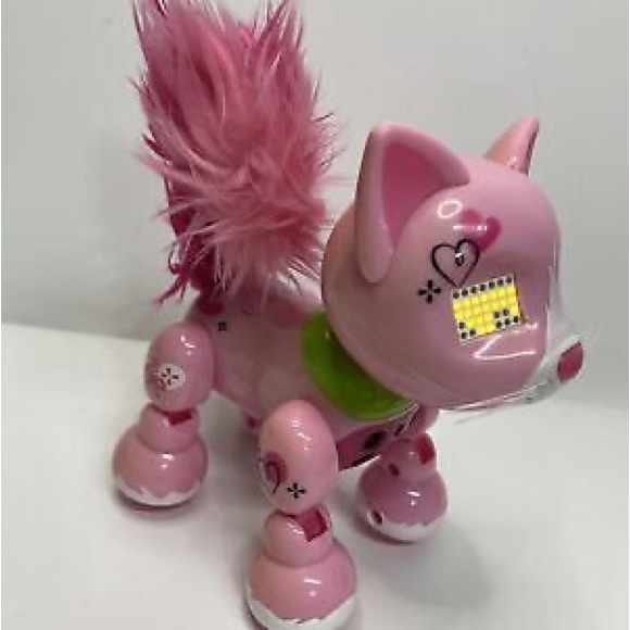 Spin Masters Zoomer Meowzies Pink Electronic Kitty Cat Interactive Robot 2016 - Picture 2 of 4